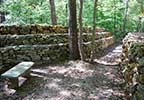 Wichahpi Commemorative Stone Wall - Florence, Alabama