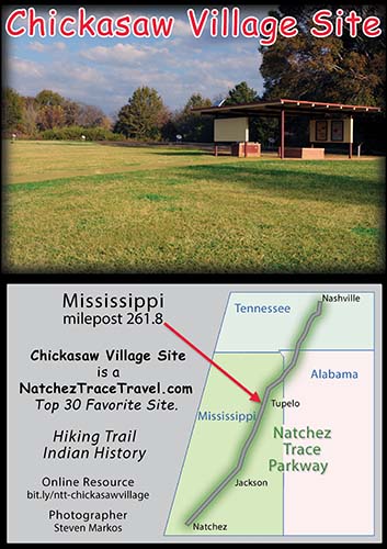 Chickasaw Village Site - Natchez Trace Parkway