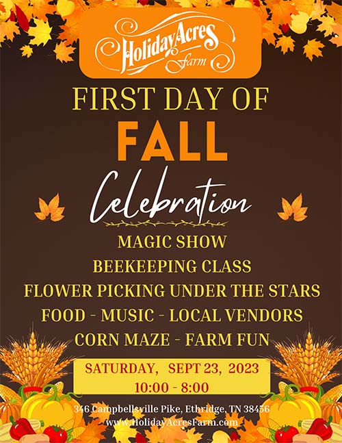 First Day of Fall Celebration - Ethridge, Tennessee
