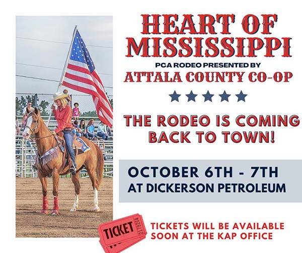 Heart of Mississippi PCA Rodeo - Kosciusko, MS