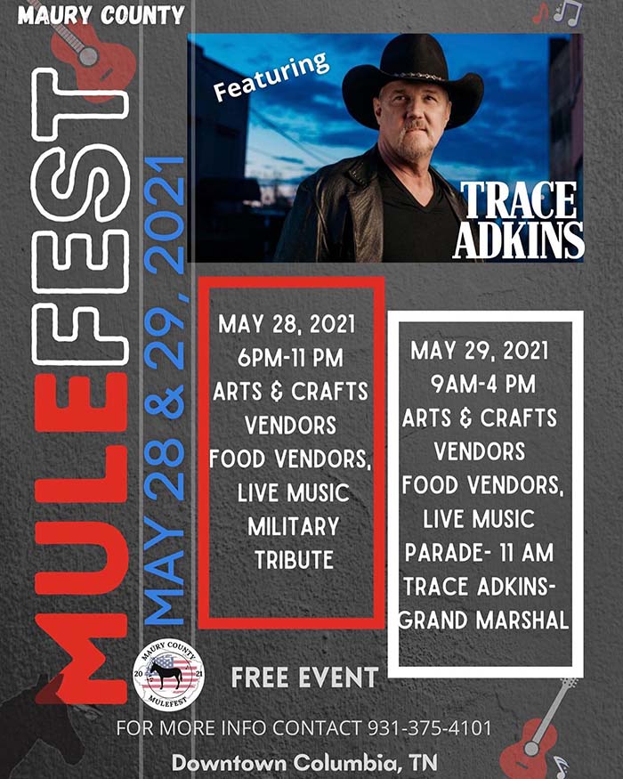 Maury County MuleFest - Columbia, Tennessee