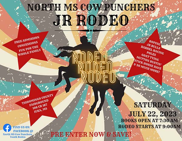 North Mississippi Cow Punchers Youth Rodeo - Iuka, Mississippi