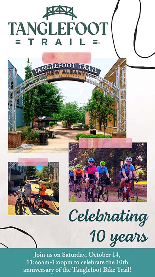 Tanglefoot Trail 10th Anniversary - New Albany, Mississippi
