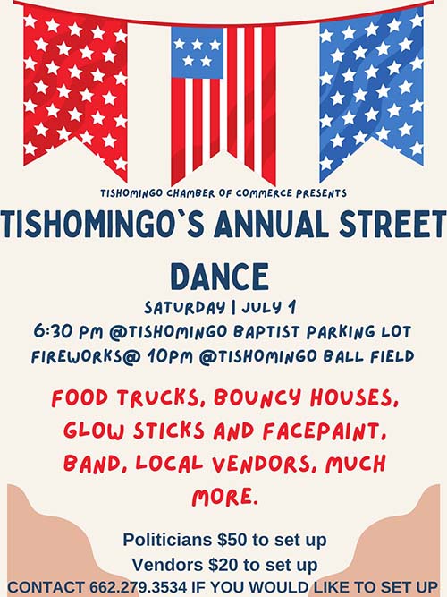 Tishomingo's Annual Street Dance - Tishomingo, Mississippi
