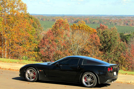Jeff Busby Park / Corvette - Natchez Trace Fall Foliage
