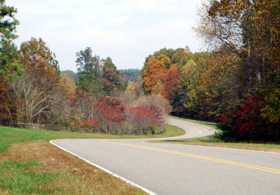 Milepost 433 - Tennessee Fall Foliage