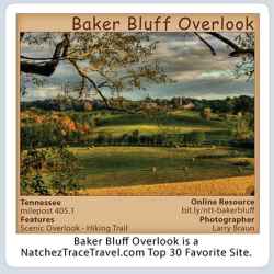 Baker Bluff Overlook Stickers