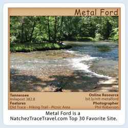 Metal Ford and Buffalo River Stickers