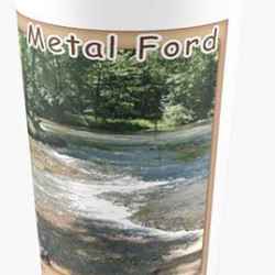 Metal Ford and Buffalo River Travel Mugs