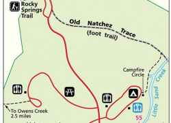 Rocky Springs Map