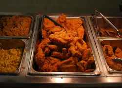 Lunch Buffet Selection - including Heavenly Fried Chicken
