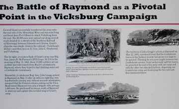 The Battle of Raymond was a pivotal point in the Vicksburg campaign.