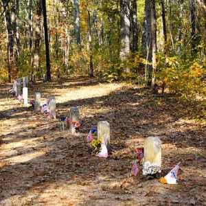 Thirteen Unknown Confederate Gravesites