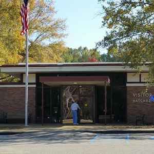 Exterior view of the Visitor Center - Natchez Trace Parkway