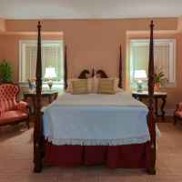 Alvarez Fisk Room - suite with queen size bed and private bathroom