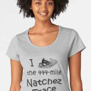 I Rode the Natchez Trace - Premium T-Shirt