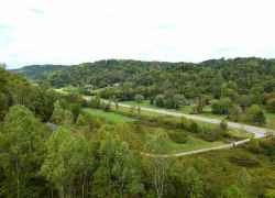 Tennessee - view from on top of Double Arch Bridge