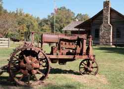 Mississippi - French Camp Historic Village - Antique Tractor