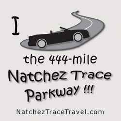 Natchez Trace Parkway - Convertible Sticker