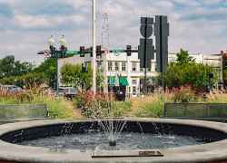 Fountain in Downtown Franklin, Tennessee