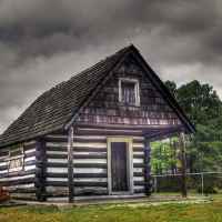 Log Cabin at Ralph Hughes Sr. Memorial Park - Collinwood, TN
