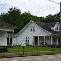 Early 20th Century Homes line US 412 thru town
