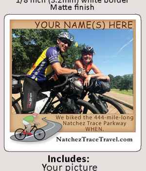 We (I) Biked the Natchez Trace Stickers